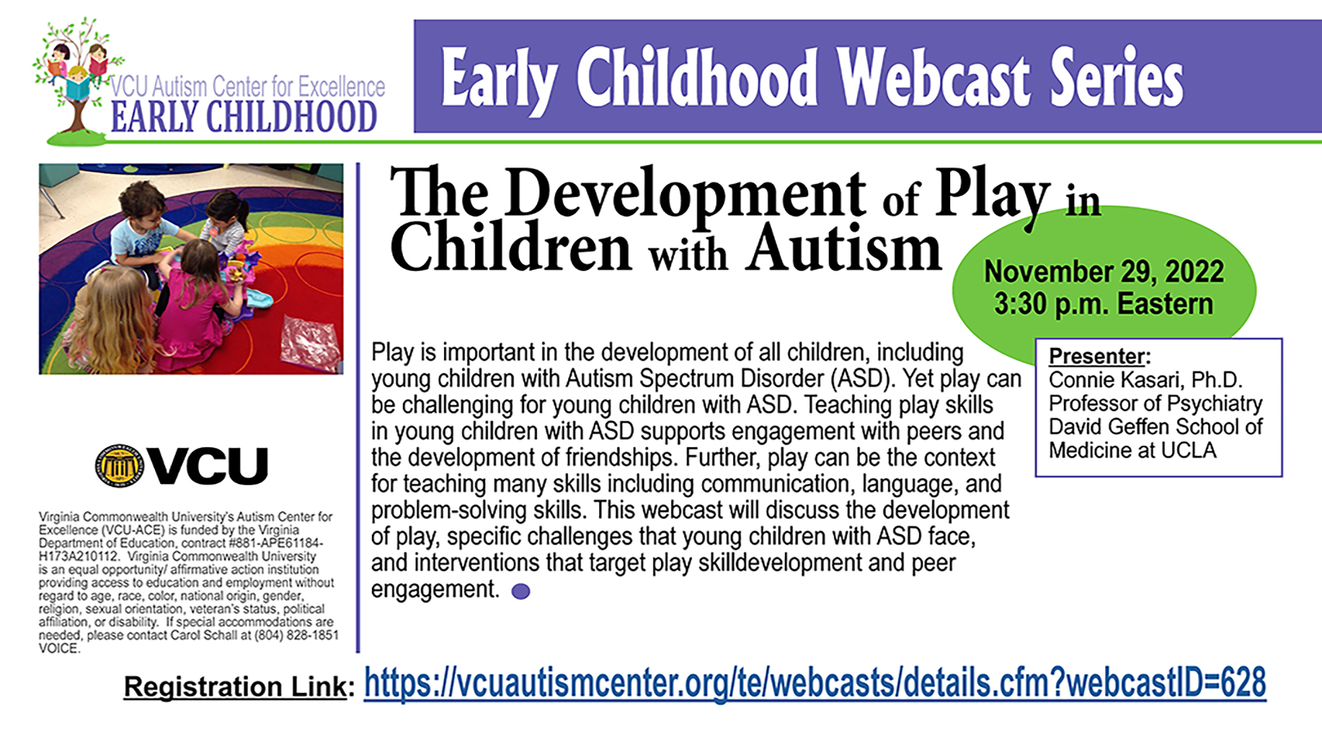 November 29th Webcast Postcard